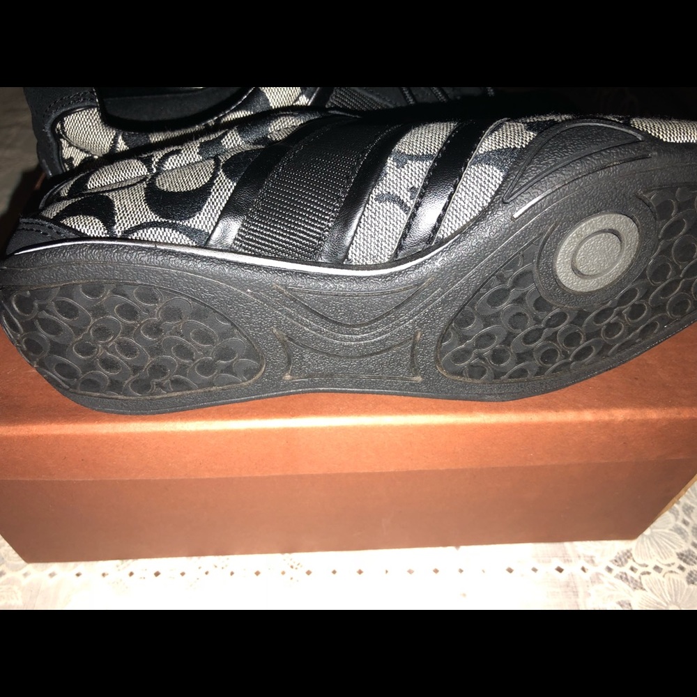 Coach remmona black white black